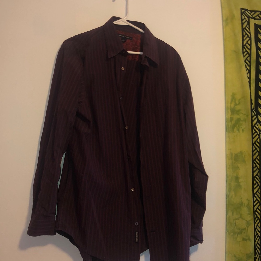 Button up men’s dress shirt